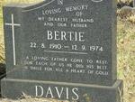 DAVIS Bertie 1910-1974