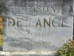 LANGE Christine, de 1928-1987