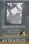 BIGGS Edward Peter 1999-2003
