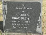 DREYER Charles Howe 1898-1976