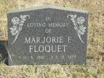 FLOQUET Marjorie F. 1912-1977