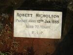 NICHOLSON Robert -1955