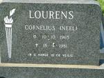 LOURENS Cornelius 1965-1981