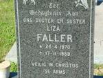 FALLER Liza 1970-1989