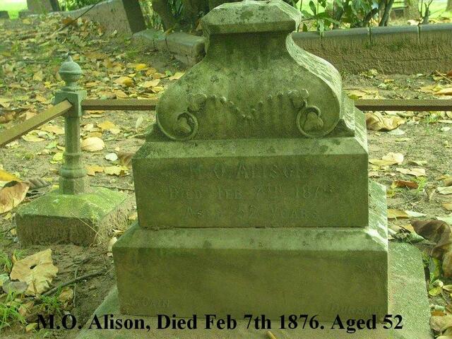 ALISON M.O. 1824-1876