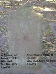 NORTH James 1796-1876 & Sarah 1804-1878