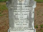 KNIGHTS John -1897 & Rachel 1819-1894