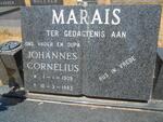 MARAIS Johannes Cornelius 1909-1993