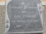 FERREIRA Rina nee BOTHA 1939-