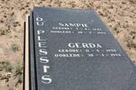 PLESSIS Sampie, du 1943-1996 & Gerda 1950-1996