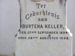 KELLER Burtena 1894-1895