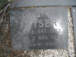 KEYSER Crystal 1962-1962