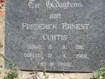 CURTIS Frederick Ernest 1918-1968