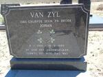 ZYL Johan, van 1966-1986