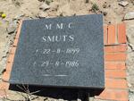 SMUTS M.M.C. 1899-1986