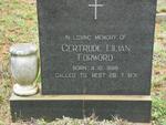 FORWORD Gertrude Lilian 1899-1971