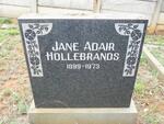 HOLLEBRANDS Jane Adair 1899-1973