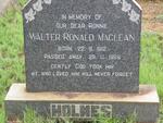 HOLMES Walter Ronald Maclean 1912-1969