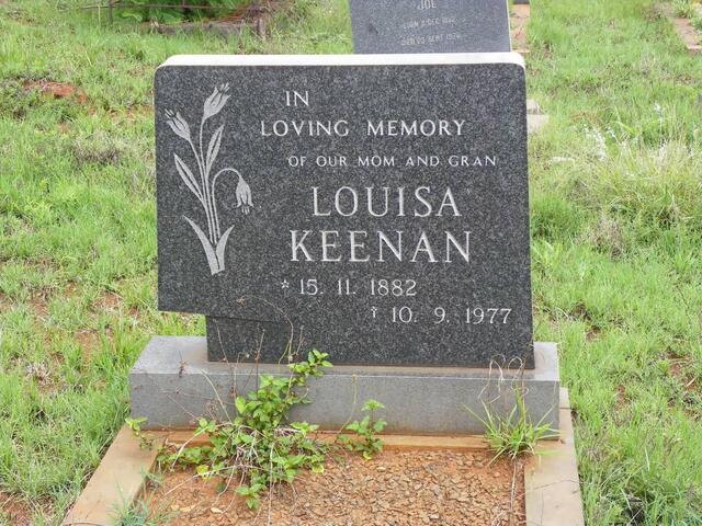 KEENAN Louisa 1882-1977