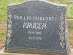 KRUGER Phillis Margaret 1922-1971