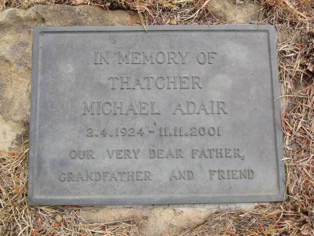 THATCHER Michael Adair 1924-2001
