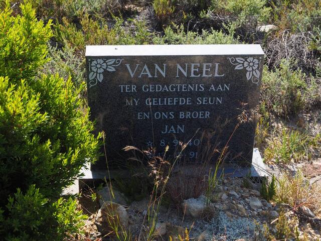 NEEL Jan, van 1940-1991