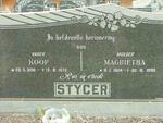 STYGER Koop 1896-1972 & Magrietha 1904-1990