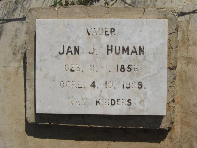 HUMAN Jan J. 1856-1929