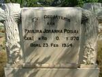POISAT Paulina Johanna nee VAN ROOY 1870-1934