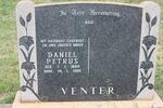 VENTER Daniel Petrus 1884-1966