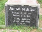 AGUIAR Arcenia, de 1901-1980