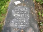 VORSTER Vernon 1927-1978