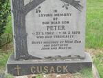 CUSACK Peter 1962-1978