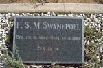 SWANEPOEL F.S.M. 1892-1956