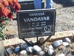 VANDAYAR Vanessa 1972-2007