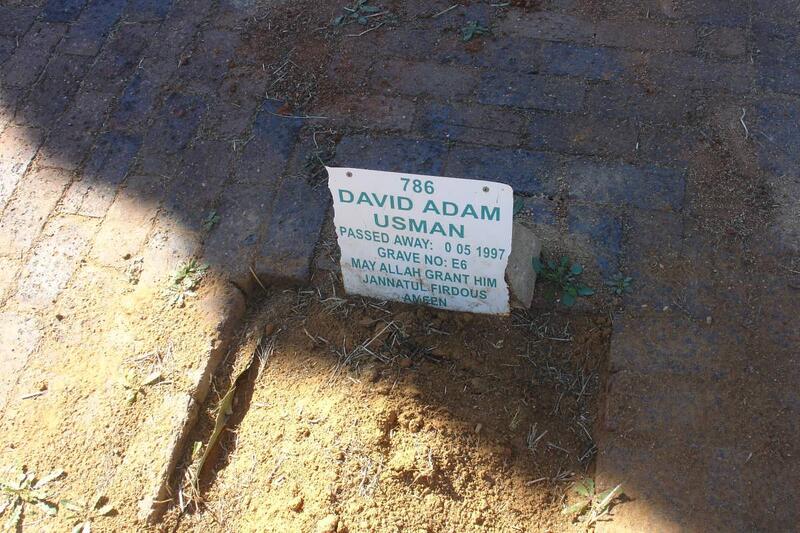 USMAN David Adam -1997