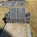 GRANGE Gerrie, le 1916-1987 & Anna 1919-1988