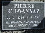CHAVANNAZ Pierre 1934-2013
