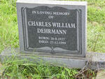 DEHRMANN Charles William 1927-1999