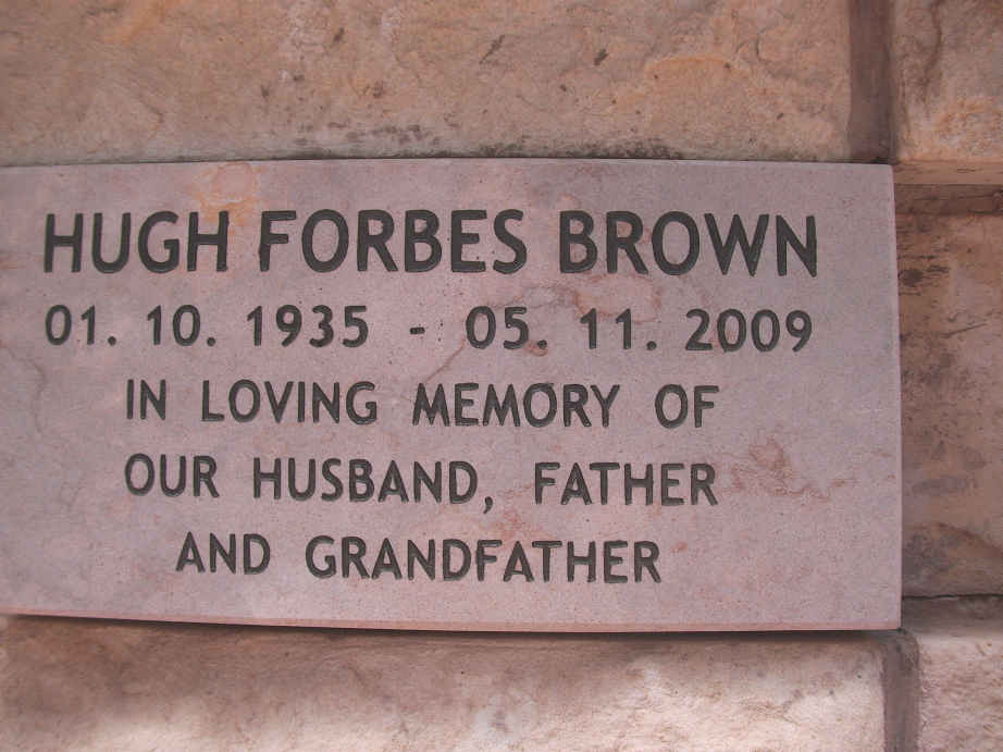 BROWN Hugh Forbes 1935-2009