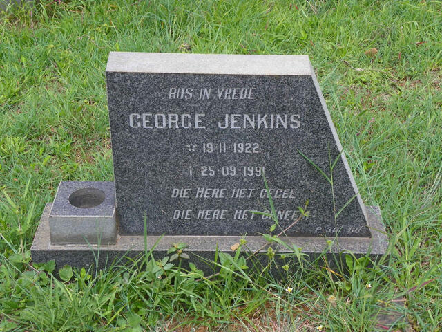 JENKINS George 1922-1991