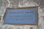 FALCK Charlotte 1928-2011