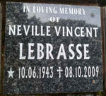 LEBRASSE Neville Vincent 1943-2009