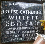 WILLETT Louise Catherine 1971-2009