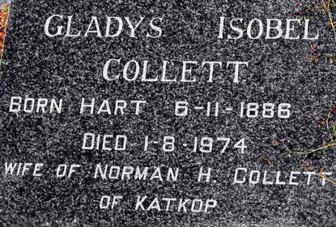 COLLETT Gladys Isobel nee HART 1886-1974