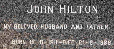 COLLETT John Hilton 1911-1986