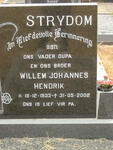 STRYDOM Willem Johannes Hendrik 1933-2002