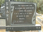 SWART John 1921-1988 & Maria 1930-