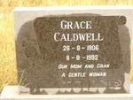 CALDWELL Grace 1906-1992