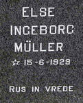 MÜLLER Else Ingeborg -1929